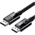 Ugreen Кабель мультимедійний DisplayPort M to DisplayPort M 1.5m V1.4 braided DP114 black Ugreen (80391)
