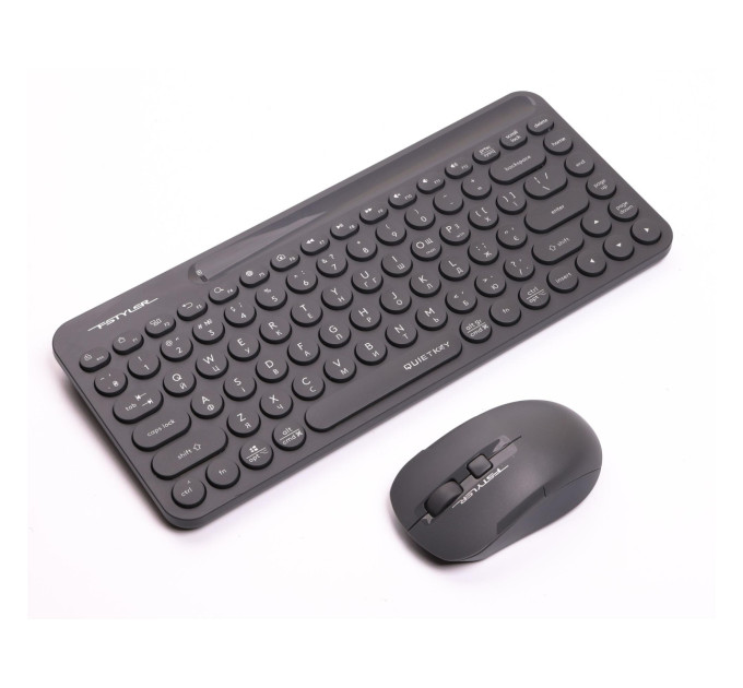 A4Tech Комплект (клавіатура, миша) бездротовий A4Tech FG3200 Air2 Grey