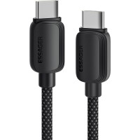 Дата кабель USB-C to USB-C 1.0m 100W black Essager (EXCTT1-WL01-P)