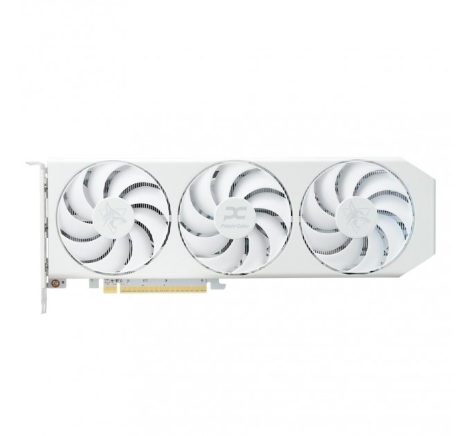 Відеокарта AMD Radeon RX 9060 XT 16GB GDDR6 Hellhound Spectral White PowerColor (RX9060XT 16G-L/OC/WHITE)