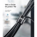 Ugreen Набір для кріплення стрічка-липучка LP124 20mm Cable Tie Band 5m Black Ugreen (40356)