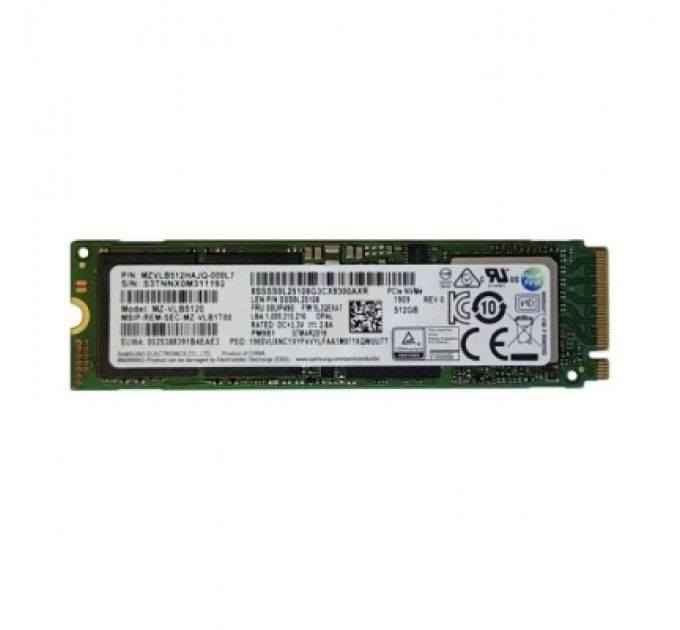 Накопичувач SSD M.2 2280 256GB PM981a Samsung (MZVL8256HDJD-00BLL)