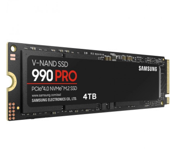 Samsung Накопичувач SSD M.2 2280 4TB 990 PRO Samsung (MZ-V9P4T0BW)