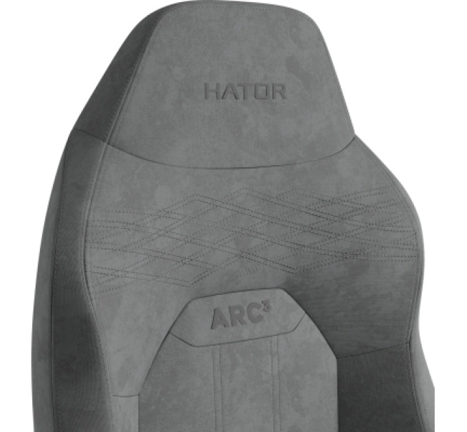 Hator Крісло ігрове Hator Arc 3 L Velour Grey (HTC3446L)
