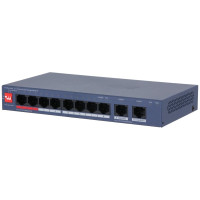 Комутатор мережевий Dahua DH-CS4010-8ET2GT-110