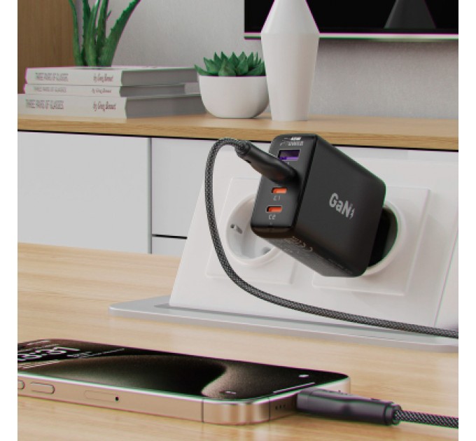 Дата кабель USB 2.0 AM to Type-C 1.2m 3.0A C8-04 Acefast (6974316282693)