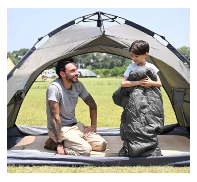 KingCamp Спальний мішок KingCamp Oasis 250S Grey (KS3221_MEDIUMGREY_L)