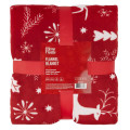 Ardesto Плед Ardesto Christmas Flannel 160х200см, 100% поліестер, олені, червоний (ART0126PB)