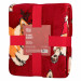 Ardesto Плед Ardesto Christmas Flannel 160х200см, 100% поліестер, різдвяні коргі (ART0119PB)