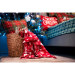 Ardesto Плед Ardesto Christmas Fleece 130x160см, 100% поліестер, засніжені ялинки (ART0715PB)