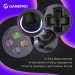 GamePro Геймпад GamePro із зарядною станцією 2.4G/BT 5.1/USB (Switch/PS/PC/iOS/Android) RGB Black (GPS20BDOC)