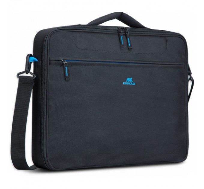 Сумка для ноутбука RivaCase 16" collection Regent, black (8087Black)