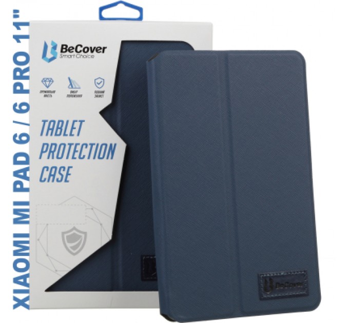BeCover Чохол до планшета BeCover Premium Xiaomi Mi Pad 6 / 6 Pro 11" Deep Blue (710222)