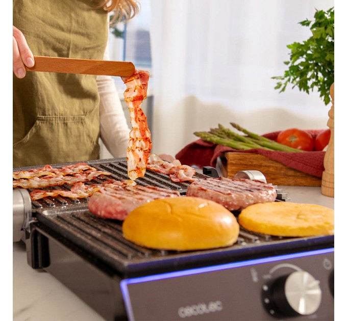 Гриль електричний CECOTEC Rock'nGrill Blaze Neon