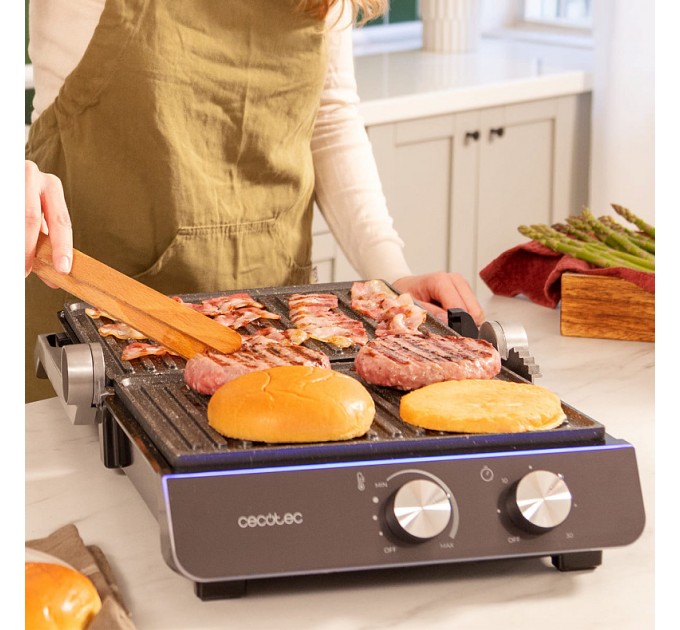 Гриль електричний CECOTEC Rock'nGrill Blaze Neon