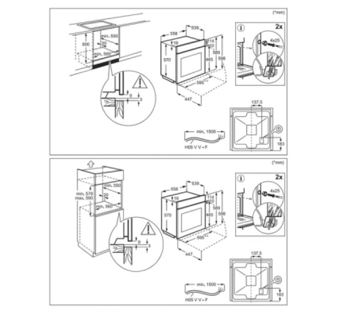 Electrolux Духова шафа Electrolux LOF4P06BK