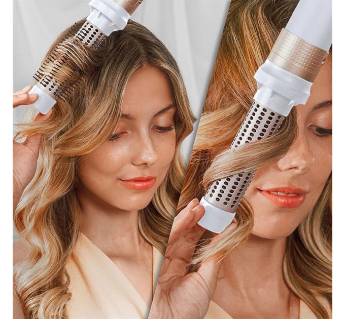 Стайлер Cecotec Bamba CeramicCare 12in1 AirGlam Champagne (CCTC-00249)