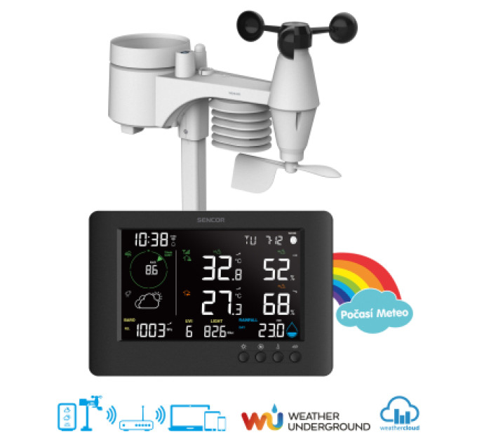 Sencor Метеостанція Sencor SWS10500WIFI