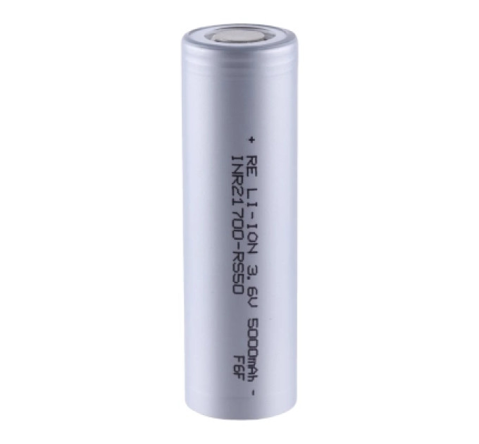 JHY Акумулятор 21700 Li-Ion 5000mAh 3.6V 70A JHY (INR21700-RS50)
