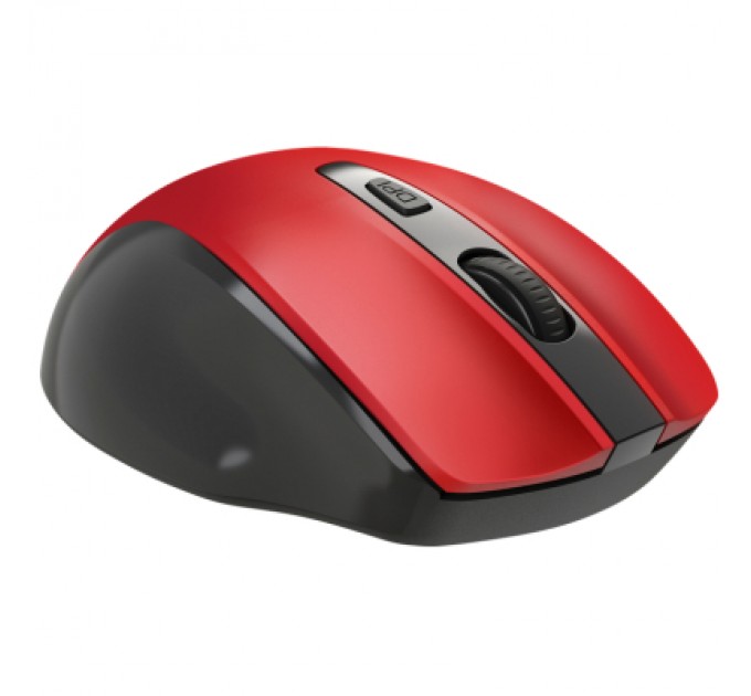 Defender Мишка Defender Prime MB-053 Silent Wireless Red (52052)