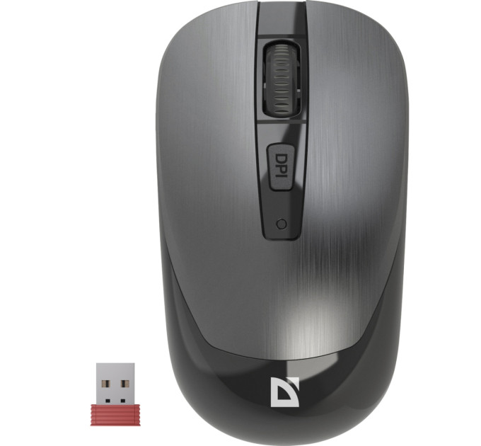Defender Мишка Defender Wave MM-995 Silent Wireless Grey (52993)