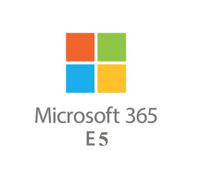 Microsoft Офісний додаток Microsoft Office 365 E5 without Audio Conferencing P1Y Annual License (CFQ7TTC0LF8S_0001_P1Y_A)
