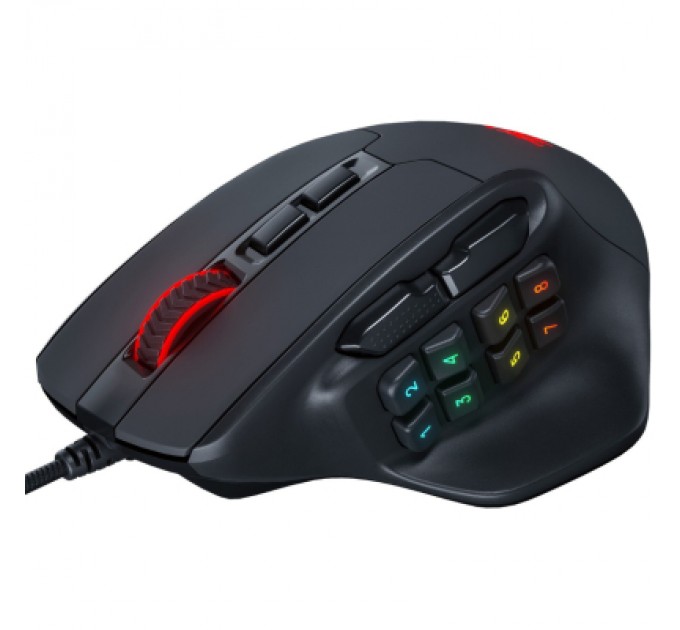Redragon Мишка Redragon Aatrox MMO USB Black (71276)