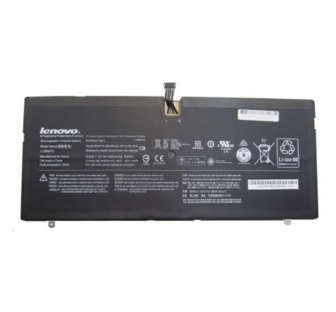 Акумулятор до ноутбука Lenovo Yoga 2 Pro 13"L12M4P21, 54Wh (7400mAh), 4cell, 7.4V, Li-Pol AlSoft (A47857)