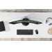 Samsung Монiтор Samsung 24" Essential S3 LS24D360 (LS24D360GAIXUA) VA Black Curved 100Hz