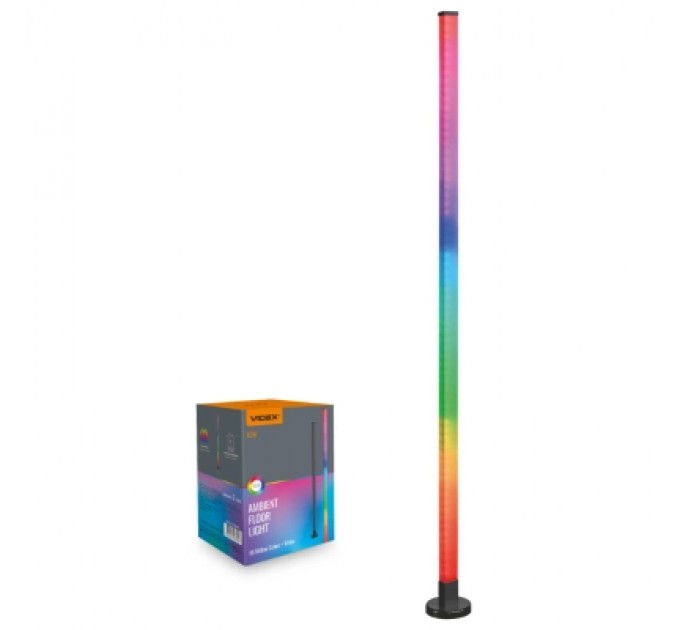 Лампочка Videx LED підлогова TF20 RGB 10W Black (VL-TF20B-RGB)