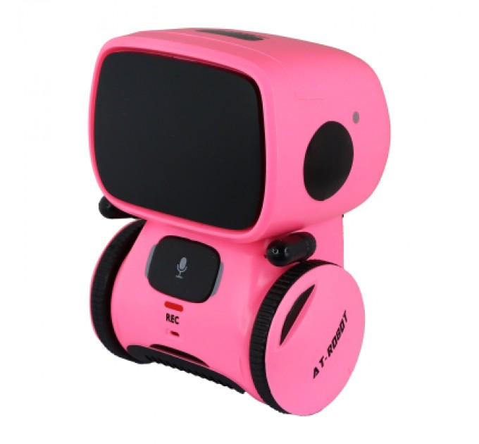 Інтерактивна іграшка AT-Robot робот з голосовим керуванням рожевий, український (AT001-04-UKR)
