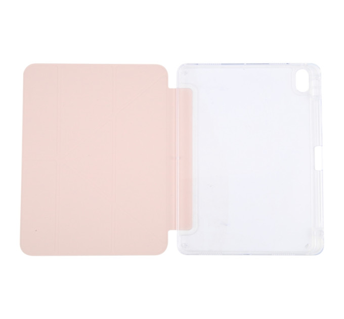 BeCover Чохол-книжка BeCover Ultra Slim Origami Transparent з кріпленням Apple для Apple iPad Mini 6 2021 Pink (712932)