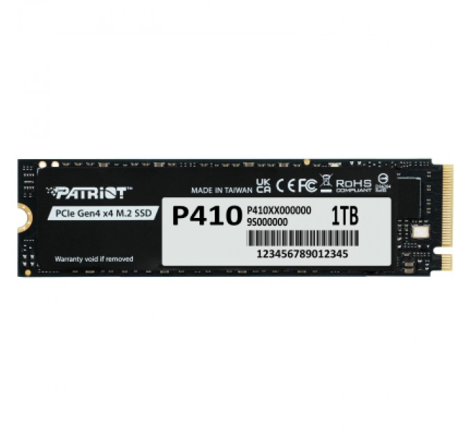 Накопичувач SSD M.2 2280 1TB Patriot (P410P1TBM28H)