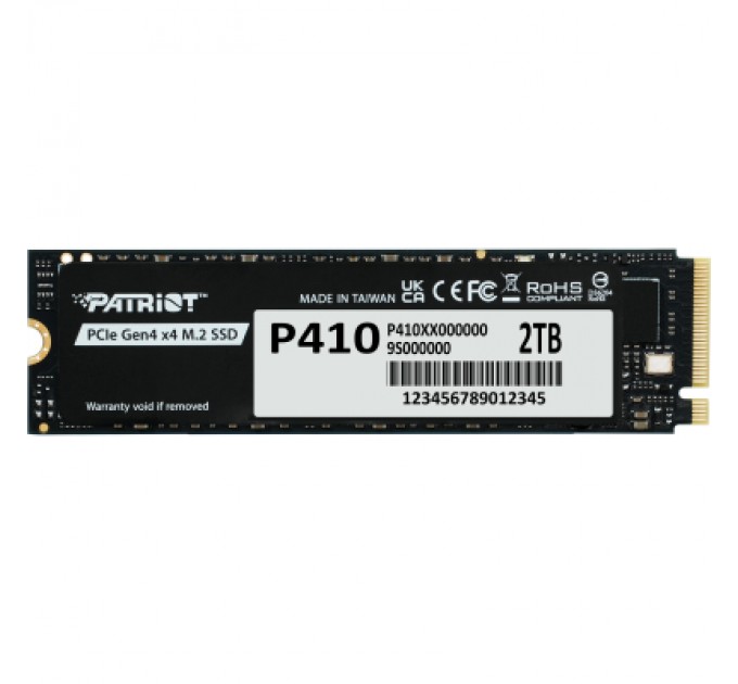 Накопичувач SSD M.2 2280 2TB Patriot (P410P2TBM28H)