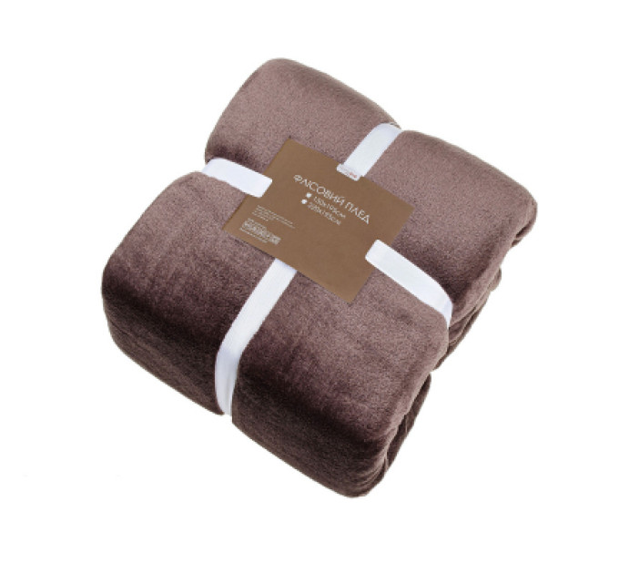 Home Line Плед Home Line флісовий темний шоколад 150х195 см (183200)