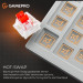 GamePro Клавіатура GamePro Genesis Joker Pro MK124G Pro Outemu Red Switch Wireless/Bluetooth/USB UA Gray (MK124G Pro)