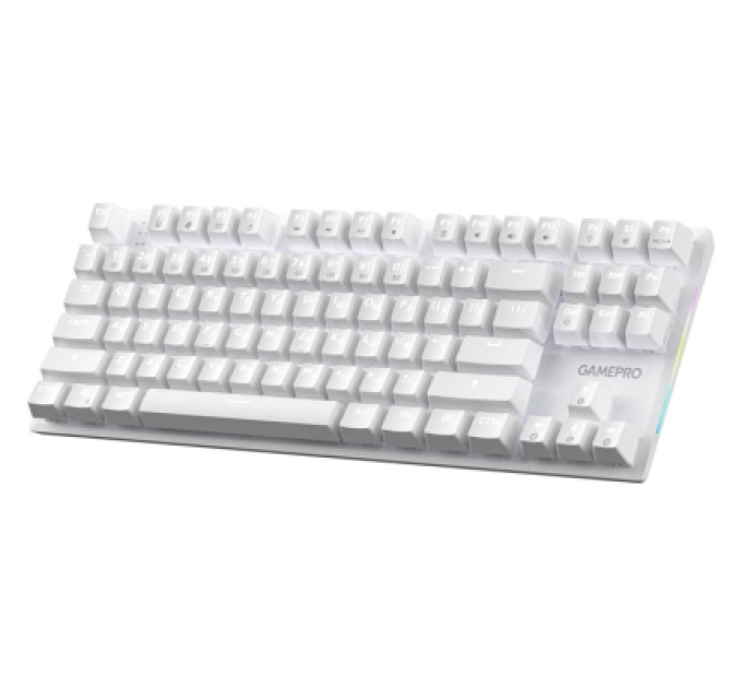 GamePro Клавіатура GamePro Genesis Joker MK124W Outemu Red Switch USB UA White (MK124W)