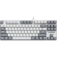 Клавіатура GamePro Genesis Metallic MK110W Outemu Red Switch USB UA White (MK110W)