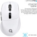 OfficePro Мишка OfficePro M398W Wireless/Bluetooth White (M398W)
