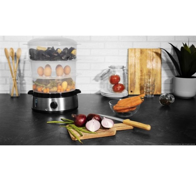Пароварка Cecotec Vapovita 3000 Inox CCTC-04109 (8435484041096)