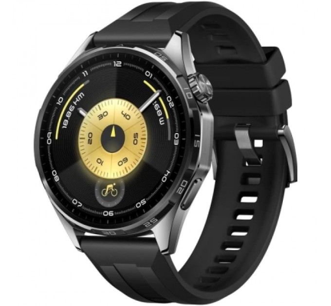 Смарт-годинник Huawei WATCH GT 6 46mm Black (55020FTX)