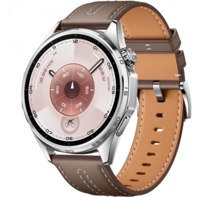 Смарт-годинник Huawei WATCH GT 6 46mm Brown Leather (55020FTW)