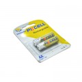 Акумулятор AA R6 2800mAh 1.2V NiMH Rechargeable Battery, 2шт/бл PkCell (PC/AA2800-2B)