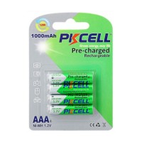 Акумулятор AAA R03 1000mAh 1.2V NiMH Already Charged, 4шт/бл PkCell (PC/AAA1000-4BA)
