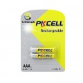 Акумулятор AAA R03 1200mAh 1.2V NiMH Rechargeable Battery, 2шт/бл PkCell (PC/AAA1200-2BR)
