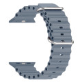 Armorstandart Ремінець до смарт-годинника Armorstandart Ocean Band для Apple Watch 49/46/45/44/42 (Series 1-3) Stone Lotus Blue (ARM74247)