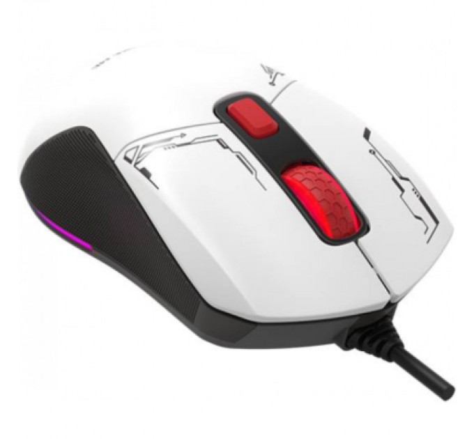 Xtrike ME Мишка Xtrike ME GM-316W USB RGB White (GM-316W)