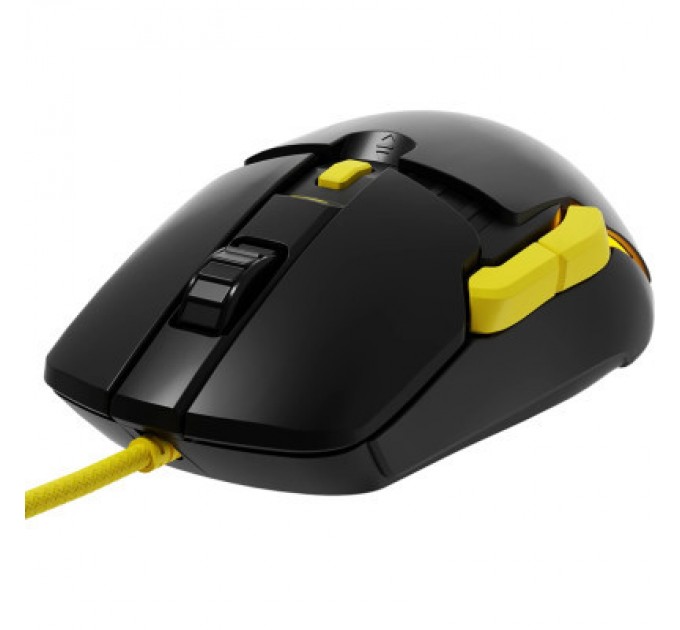 Modecom Мишка Modecom Jager Volcano RGB Hot-Swap Custom USB Black (M-MC-JAGER-100)