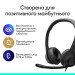 Logitech Навушники Logitech H390 USB-C Midnight Black (981-001576)