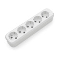 Electrum Розетковий блок Electrum 5 гнізд із заземленням C-SM-1780